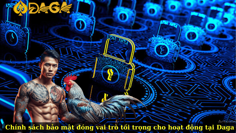 Chính sách bảo mật đóng vai trò tối trọng cho hoạt động tại Daga