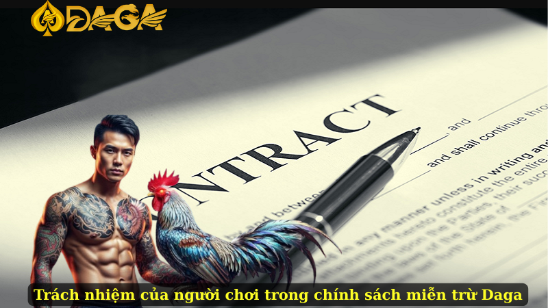 Trách nhiệm của người chơi trong chính sách miễn trừ Daga