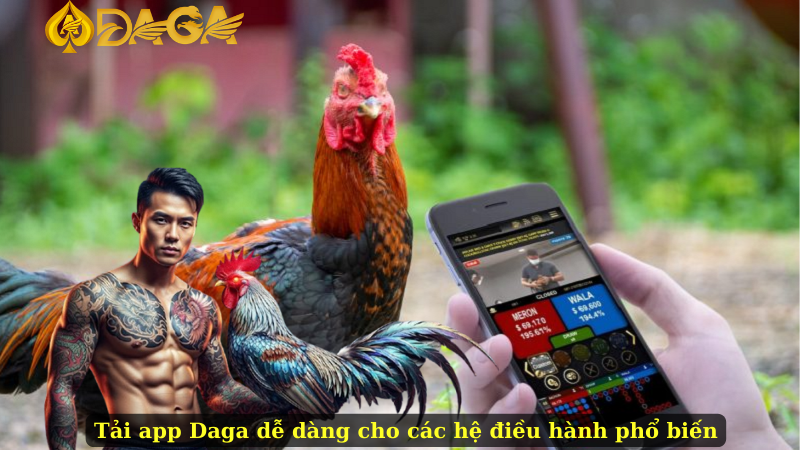 Tải app Daga dễ dàng cho các hệ điều hành phổ biến