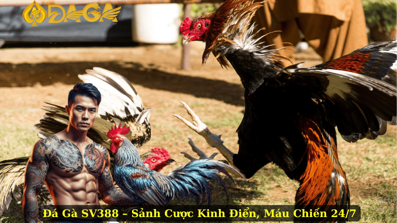 Đá Gà SV388 – Sảnh Cược Kinh Điển, Máu Chiến 24/7