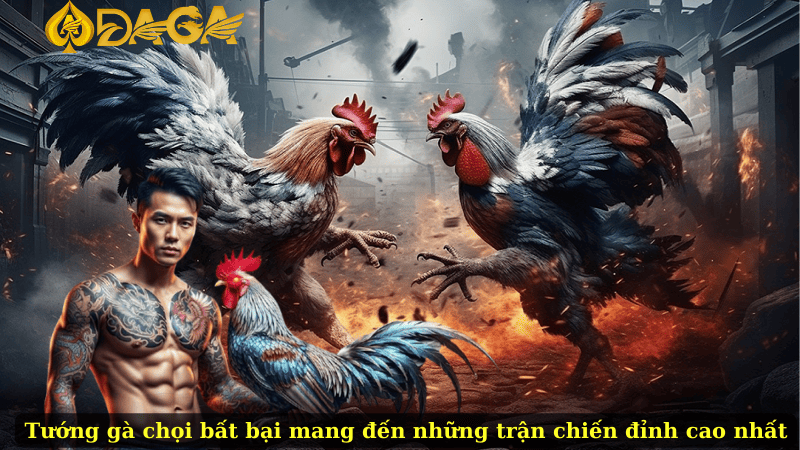 Tướng gà chọi bất bại luôn mang đến những trận chiến đỉnh cao nhất