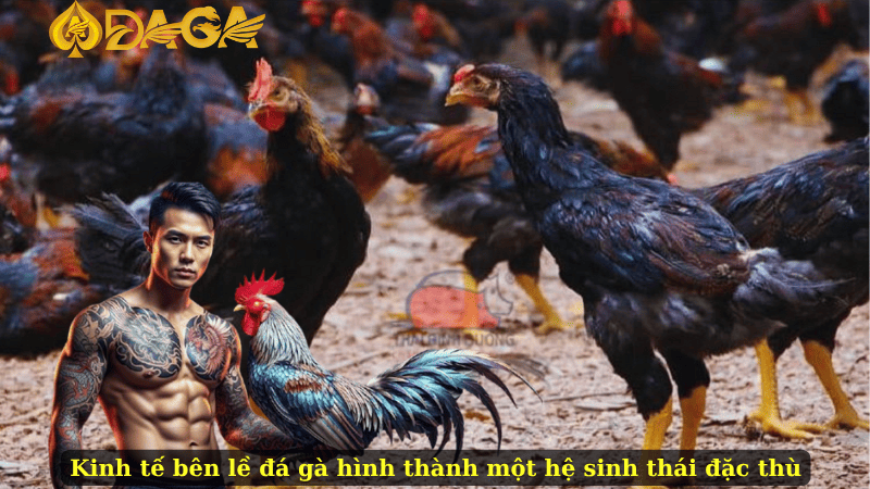 Kinh tế bên lề đá gà hình thành một hệ sinh thái đặc thù